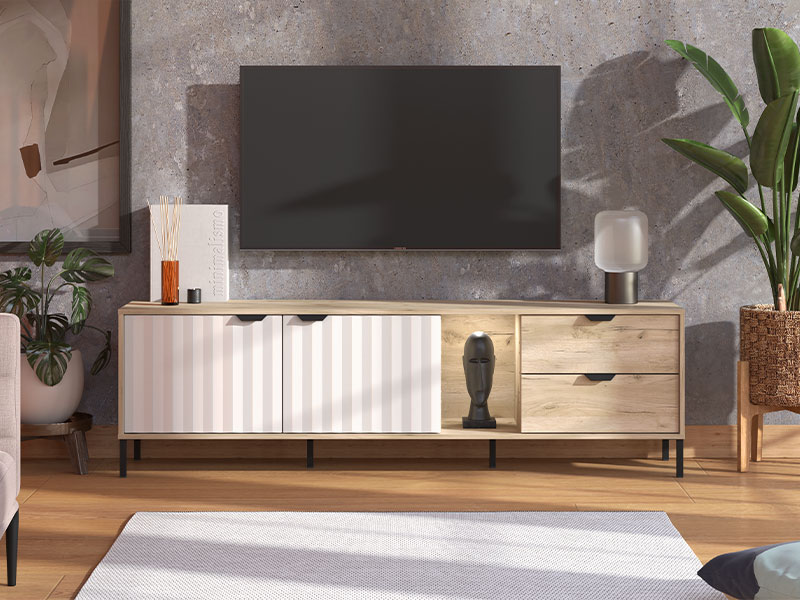 VANDEA TV komoda 183 4K2F2V Image 3
