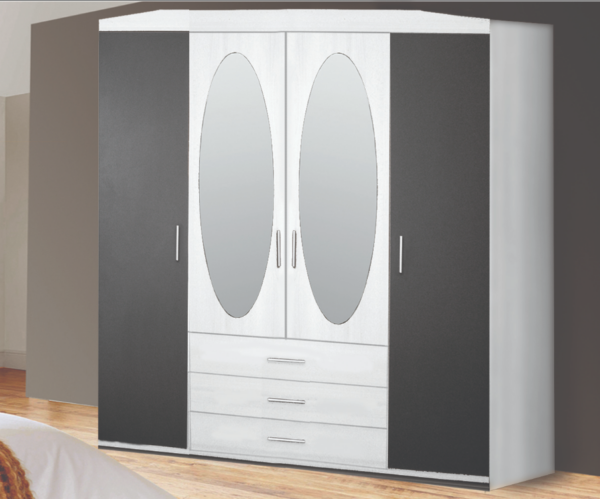 Ormar MONACO 4K/3S   bijela