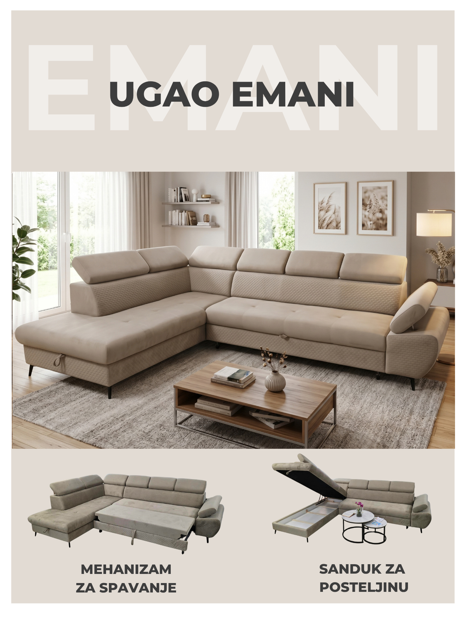 Ugaona garnitura EMAN